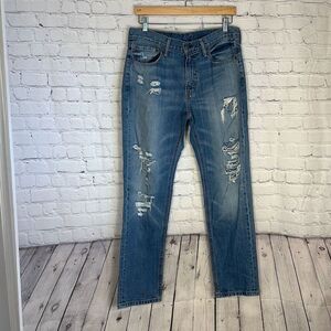 Levi’s Men’s 541 Athletic Fit Distressed Jeans size W32 x L32